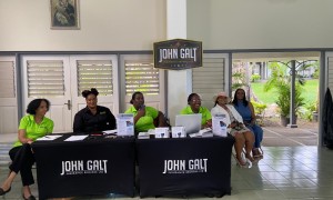 John Galt insurance company table at CCRP 15th anniversary