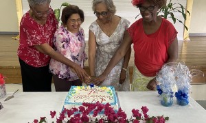 15th anniversary cake cutting